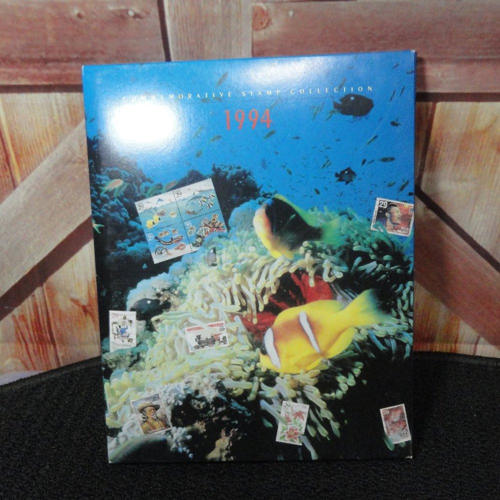 1994 usps Stamp commemorative collection and book~sealed Stamps~dust jacket~